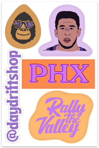 Phoenix Suns Sticker Pack