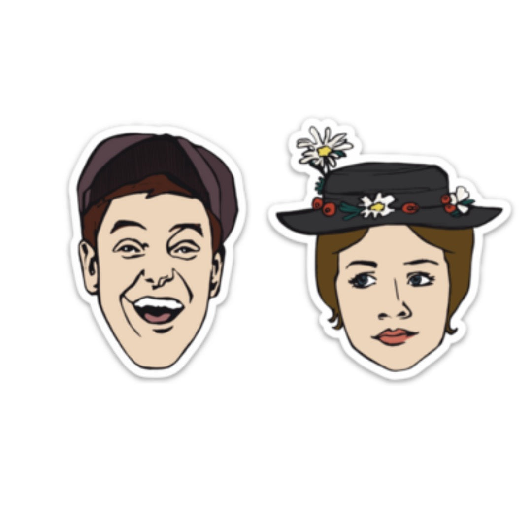 Mary & Bert Sticker Set